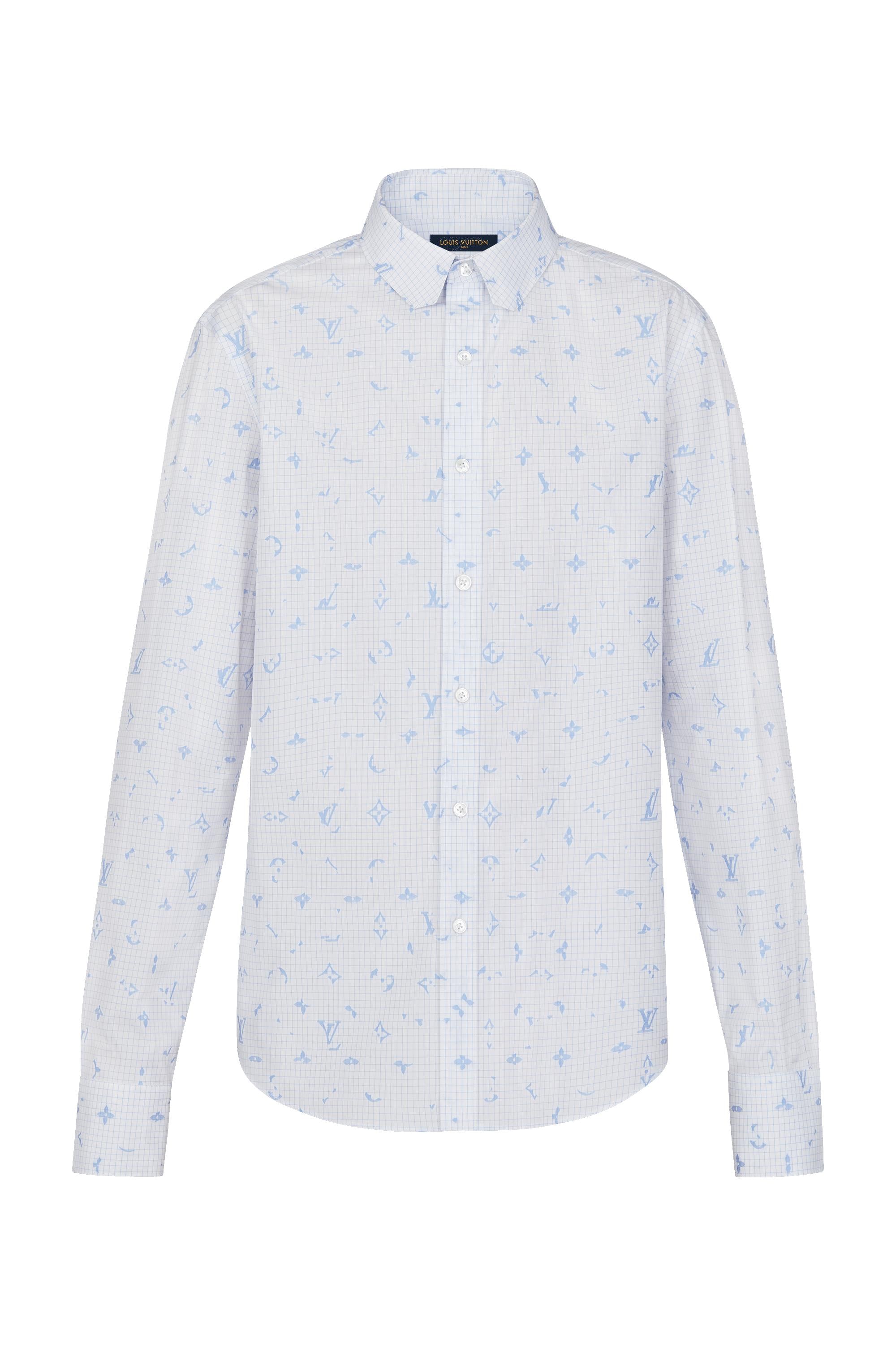 all white louis vuitton shirt