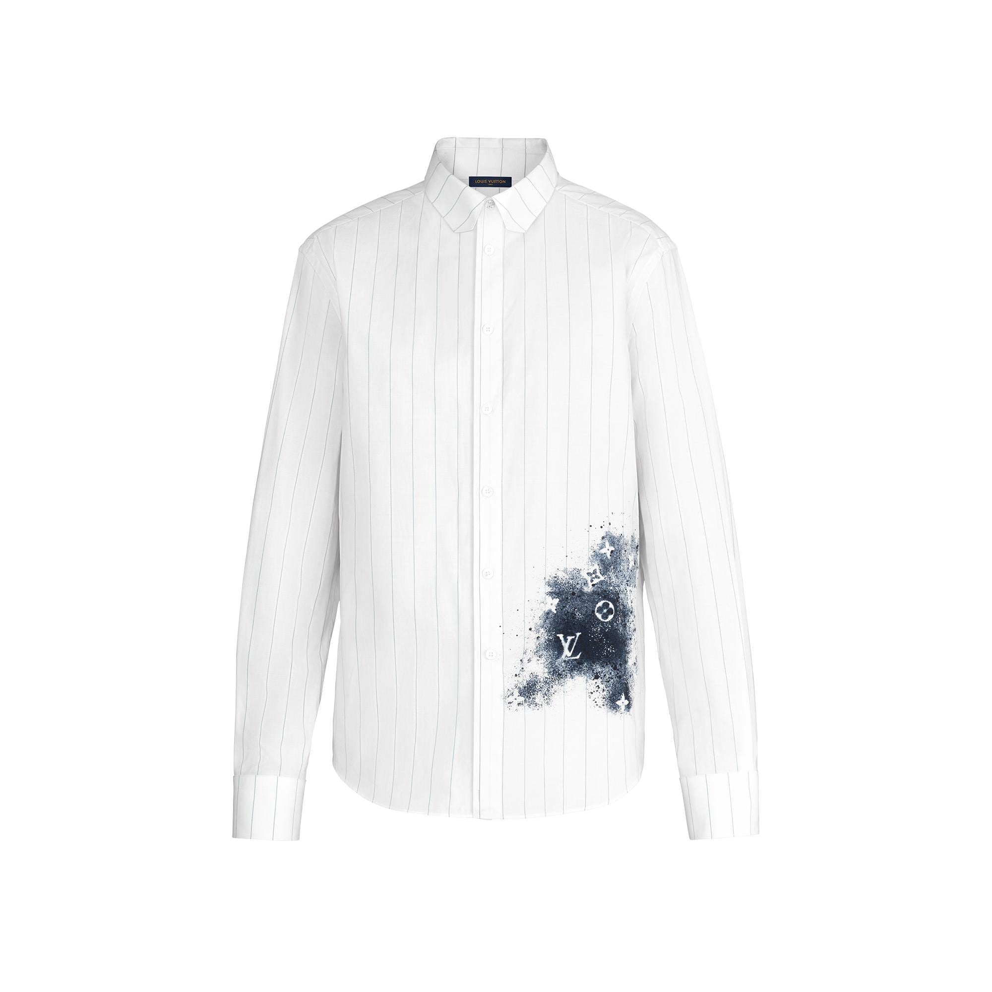 all white louis vuitton shirt