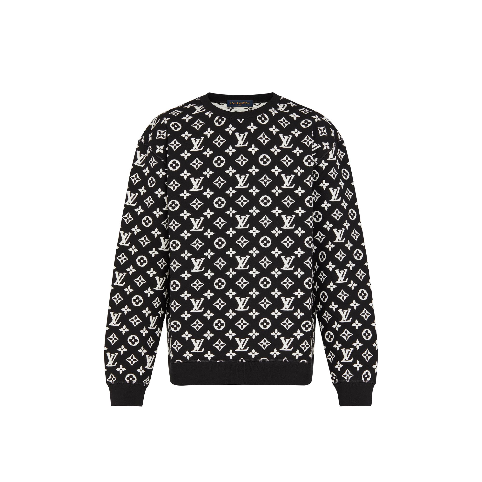 louis vuitton crew neck sweatshirt