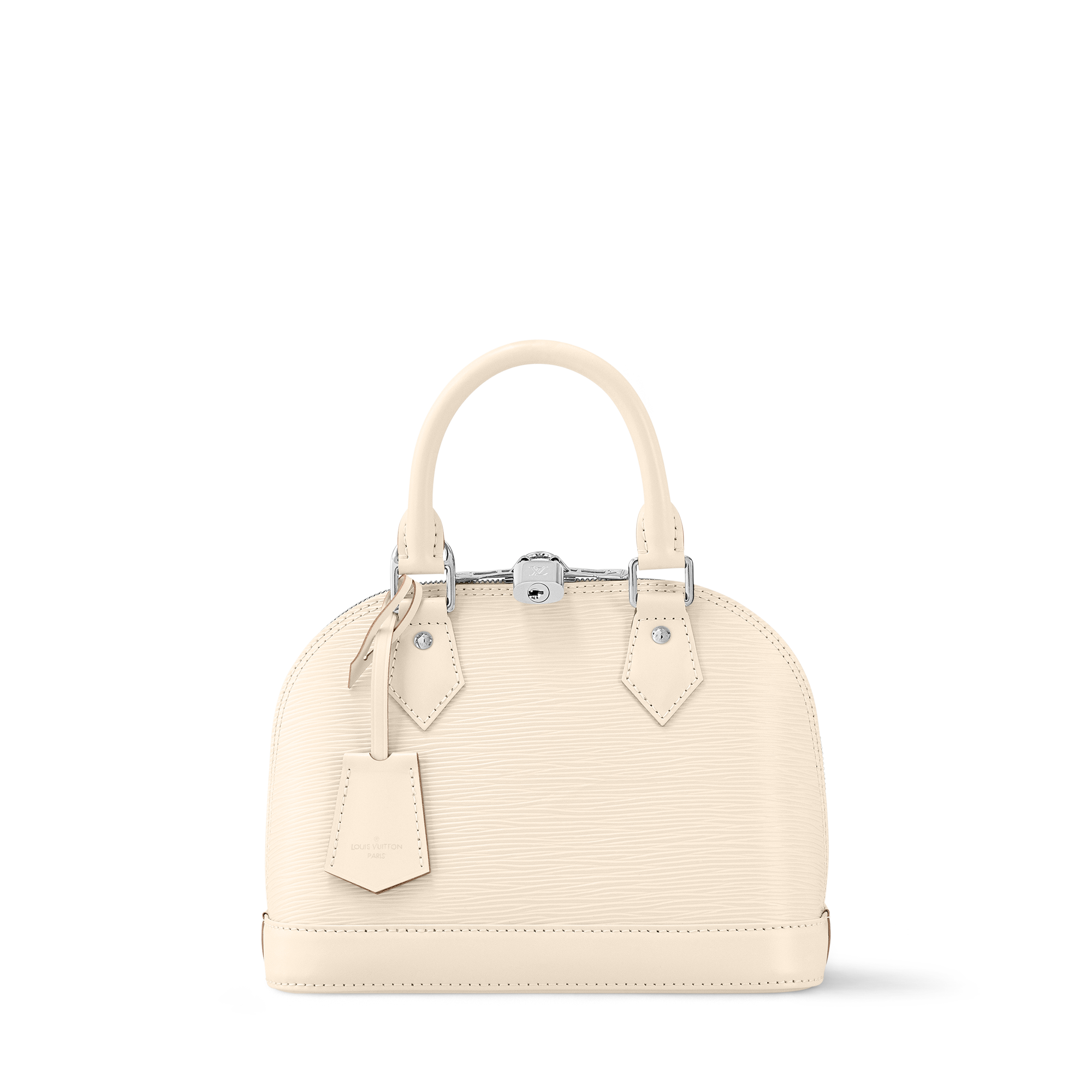 louis vuitton leather alma bb bag