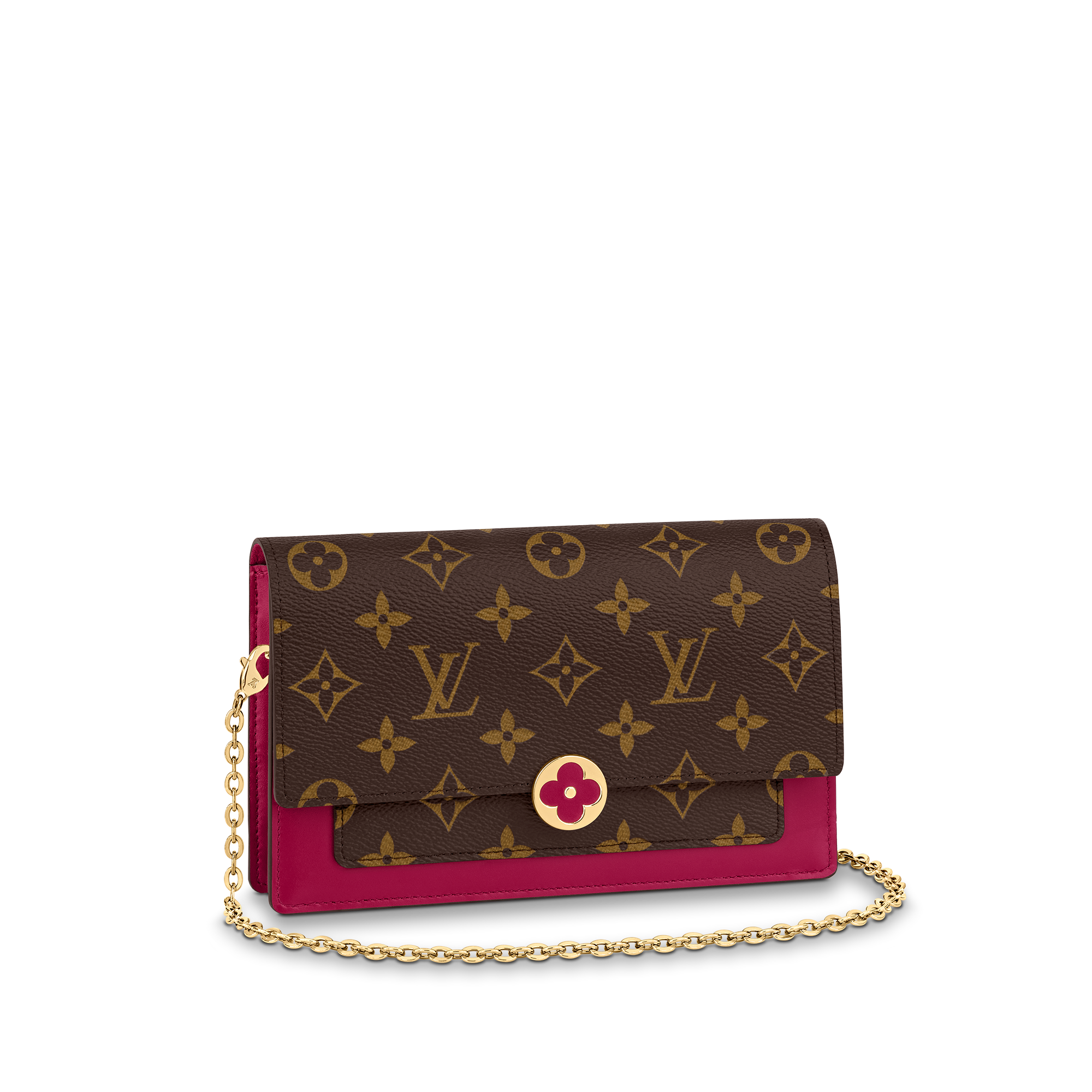 Flore Chain Wallet Monogram M69578 - Wallets and Small ...