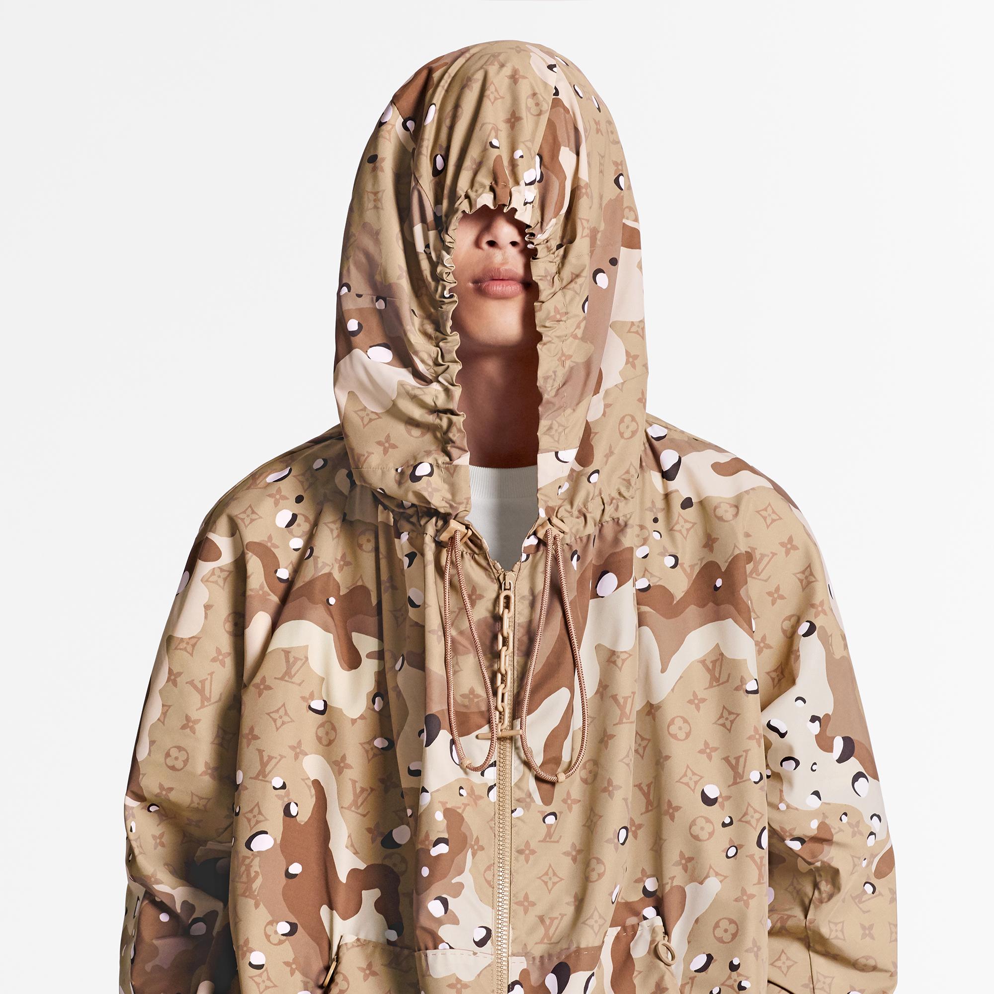 louis vuitton camo jacket