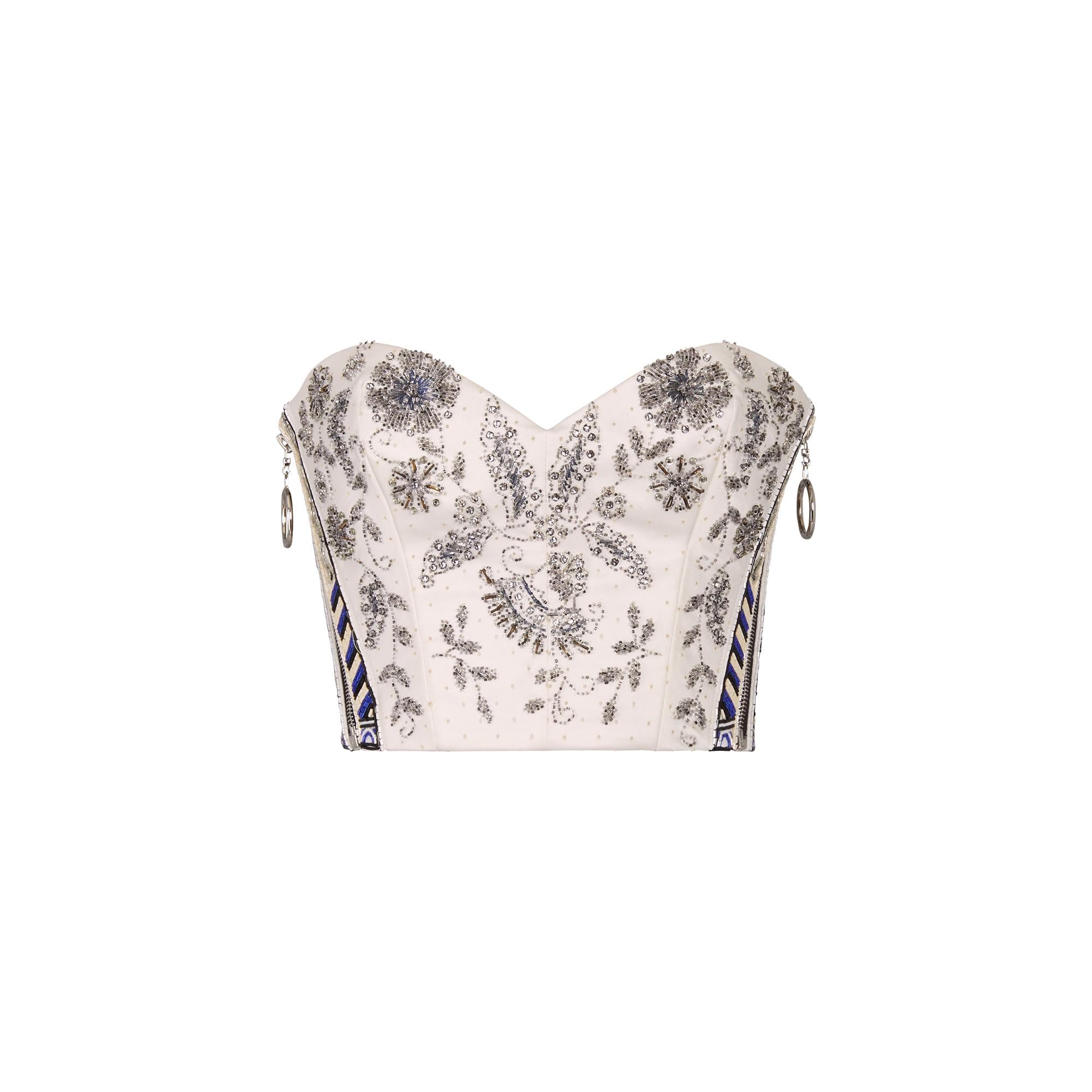 Embroidered Bustier Top 1a626c Ready To Wear Louis Vuitton Singapore