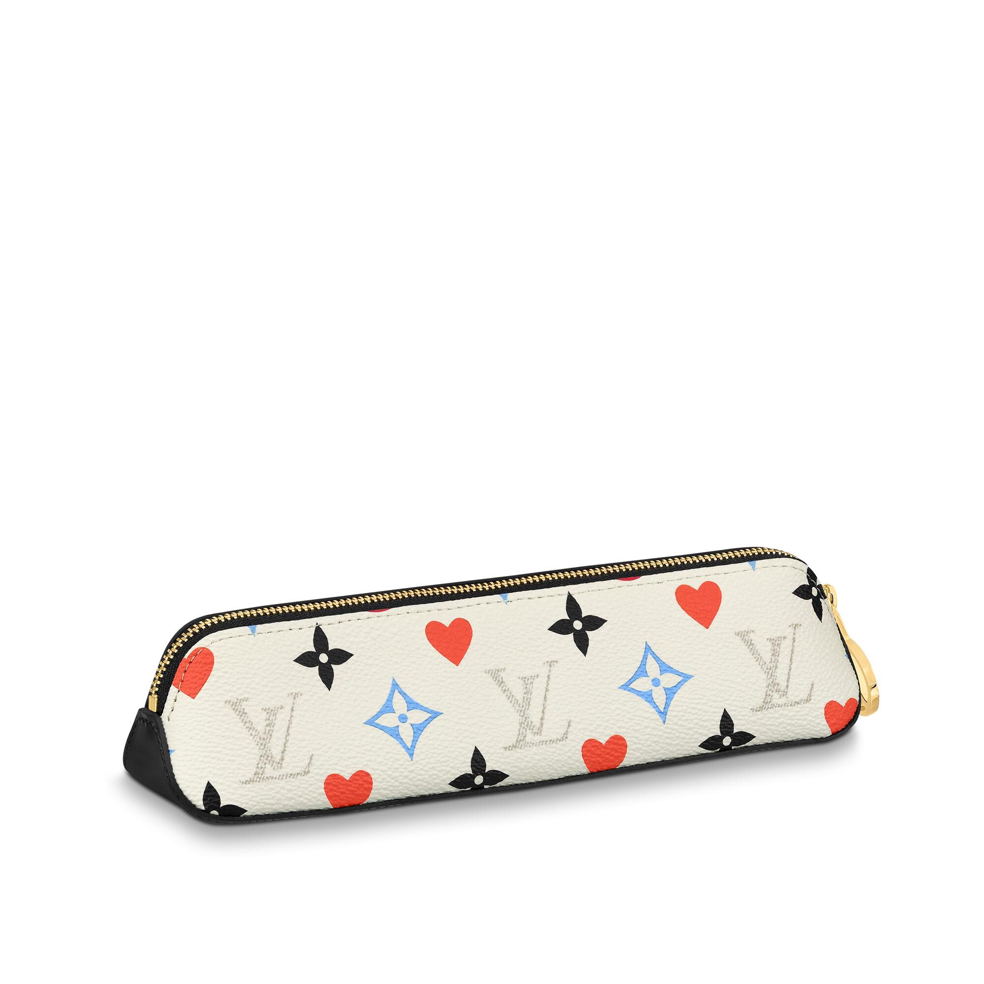 monogram pencil case