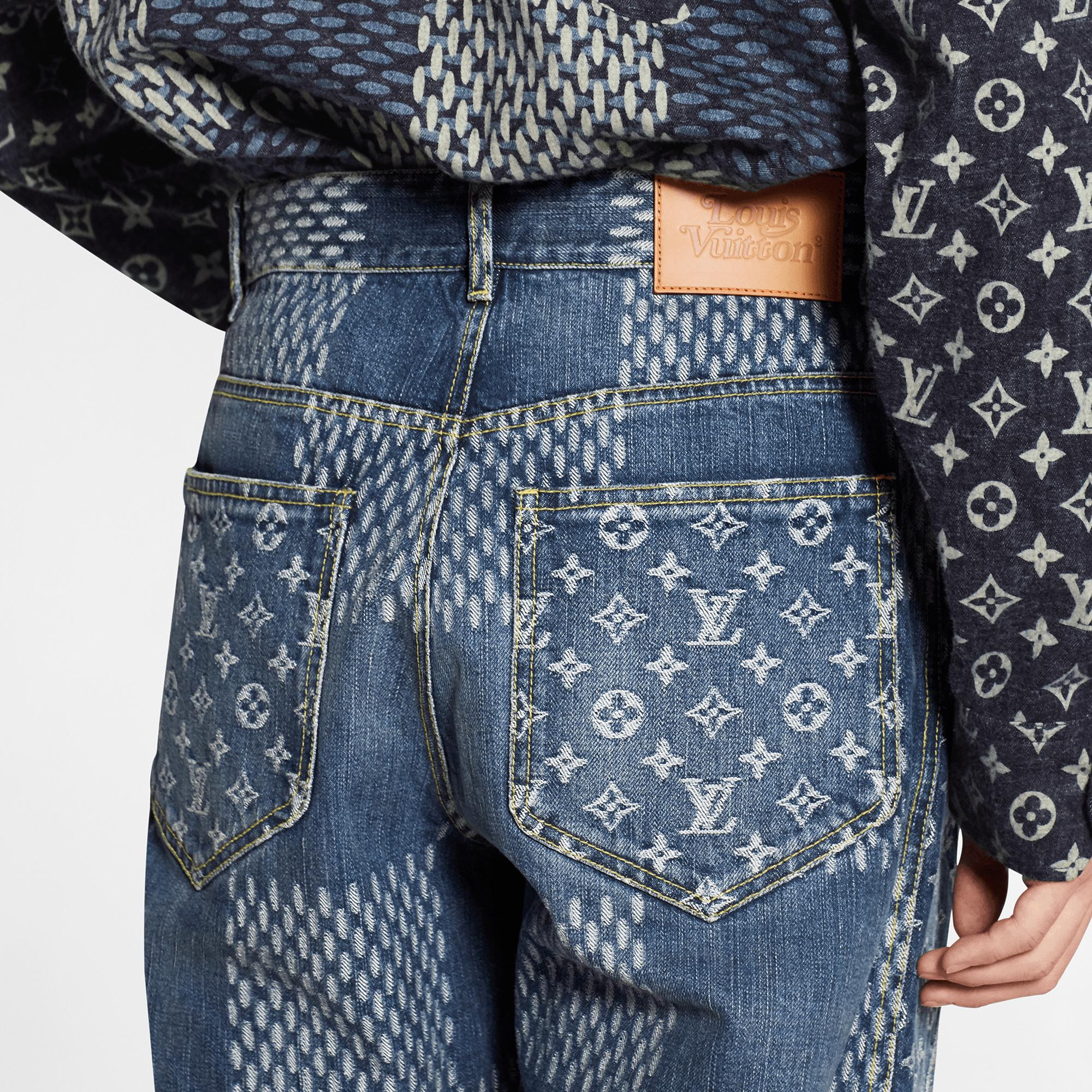 denim monogram louis vuitton