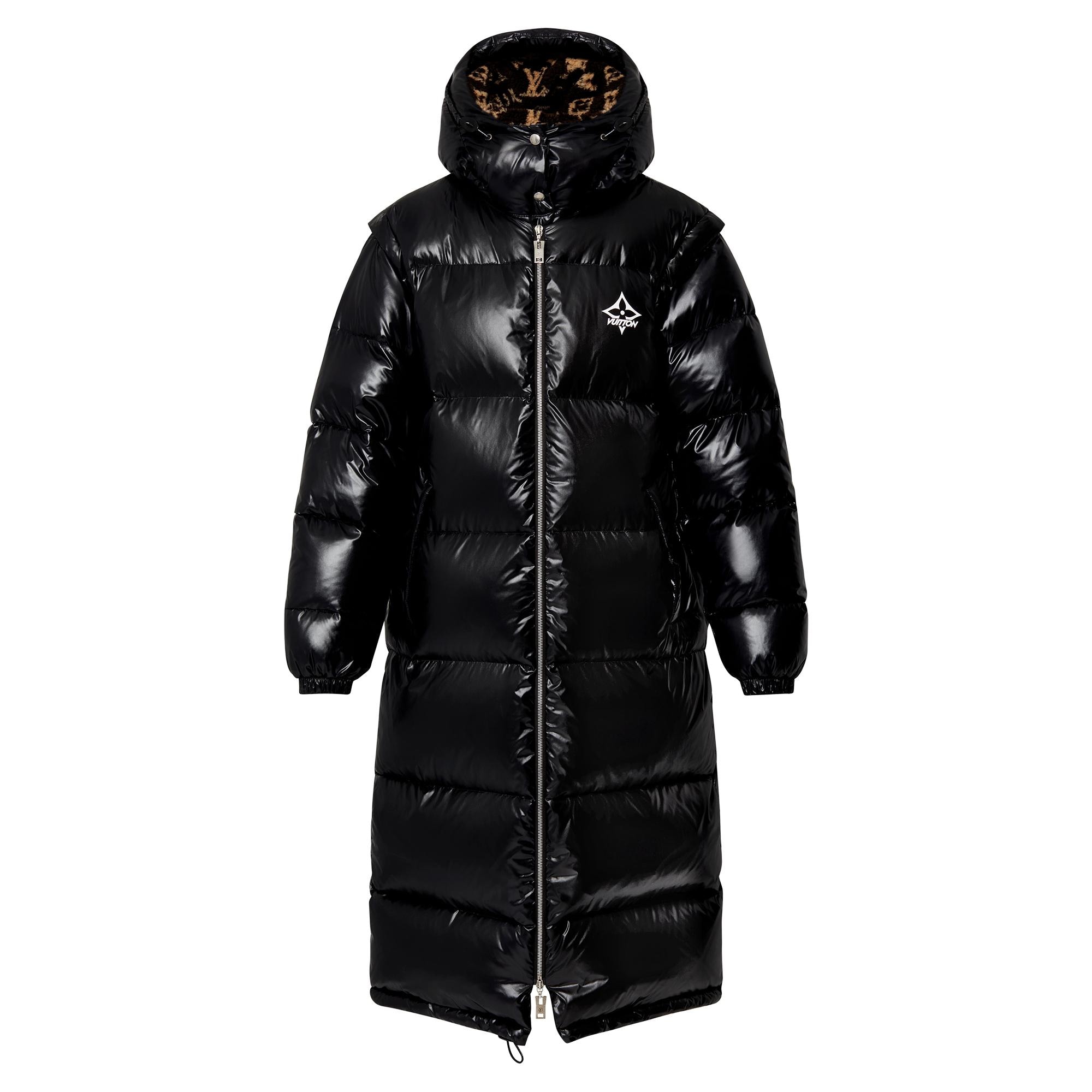 louis vuitton black puffer jacket