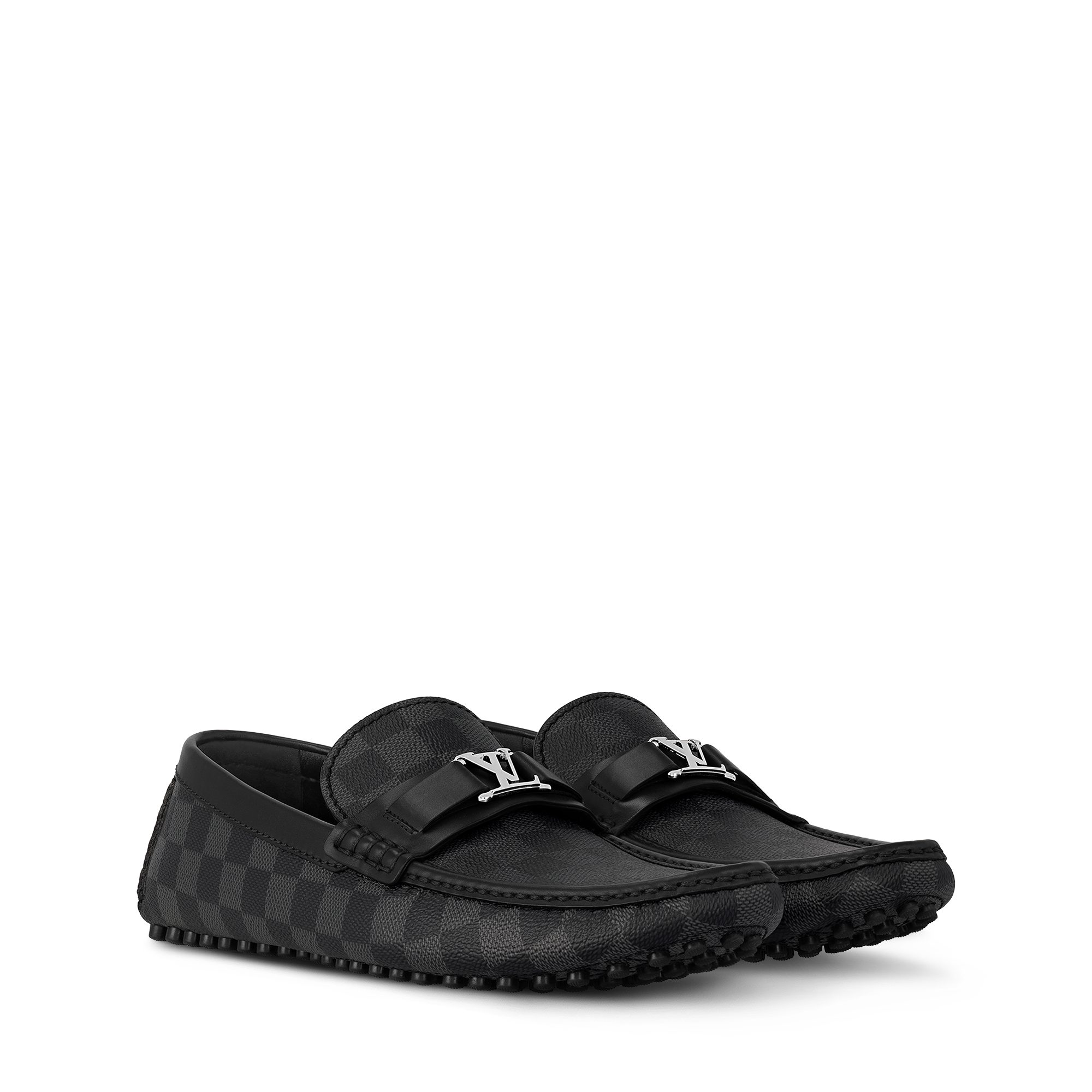 HOCKENHEIM MOCASSIN Damier Graphite Canvas - Shoes | LOUIS VUITTON
