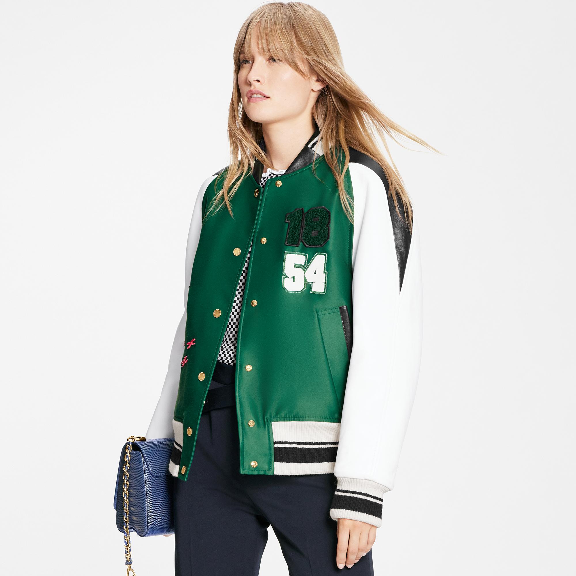 varsity jacket female