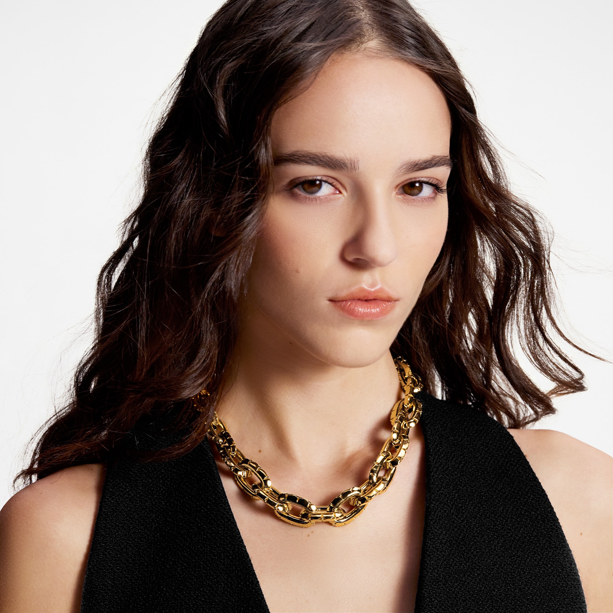 Jewellery Louis Vuitton Chunky Necklace Louis Vuitton Gold