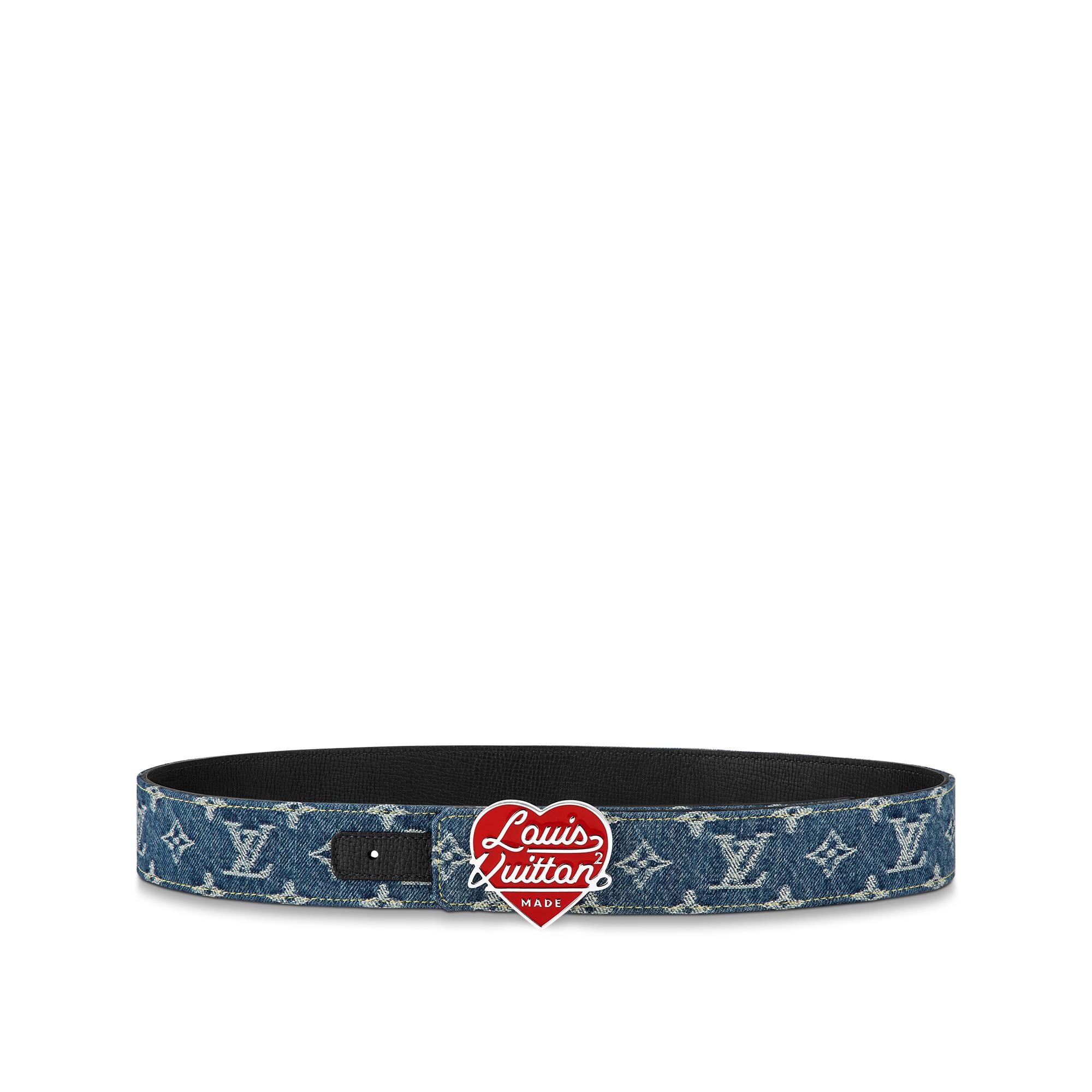 LV Denim 40MM Reversible Belt 