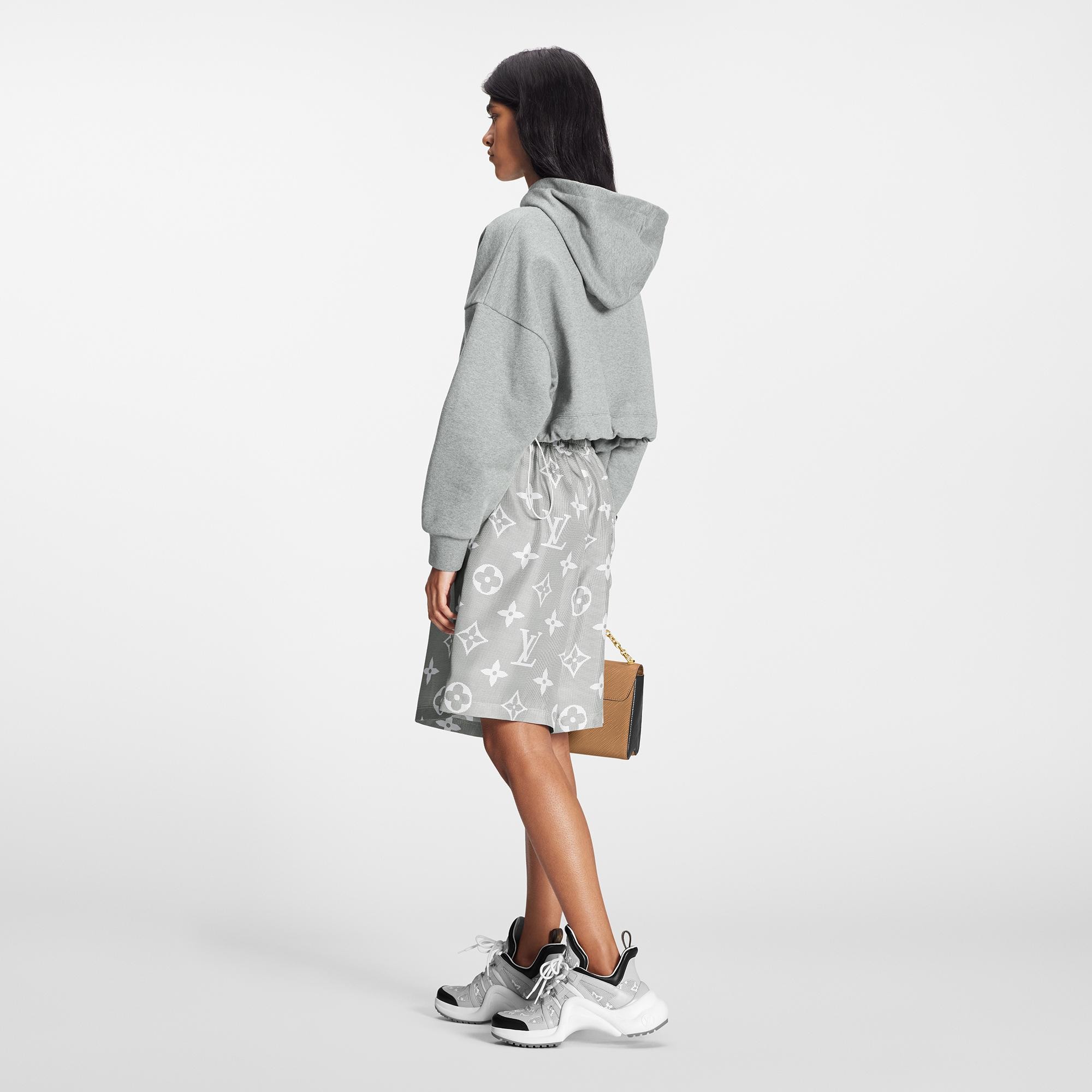 LV Flight Mode Cropped Hoodie - Ready 