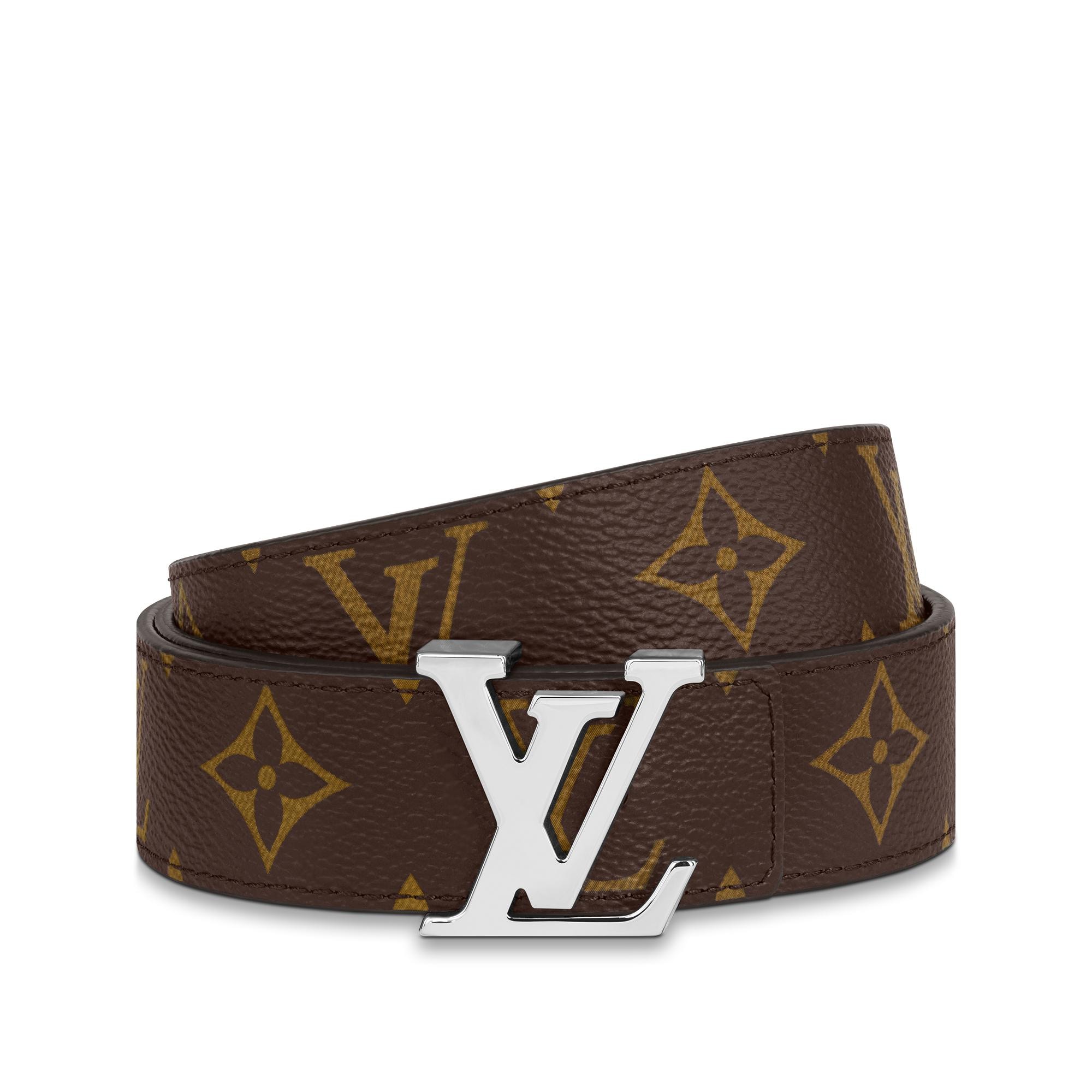 brown lv belt gold buckle