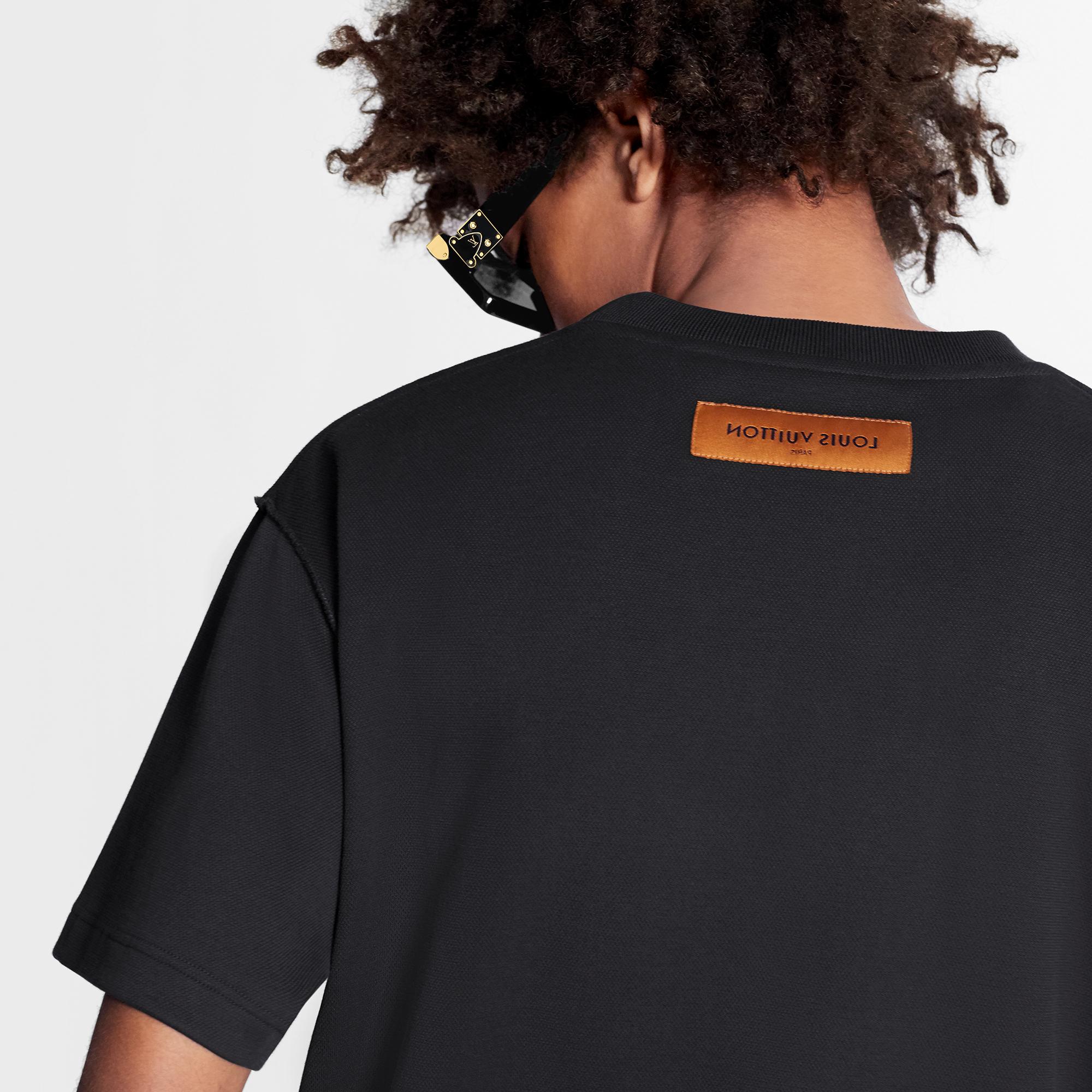 LV Vegetal Lace Embroidery T-Shirt 