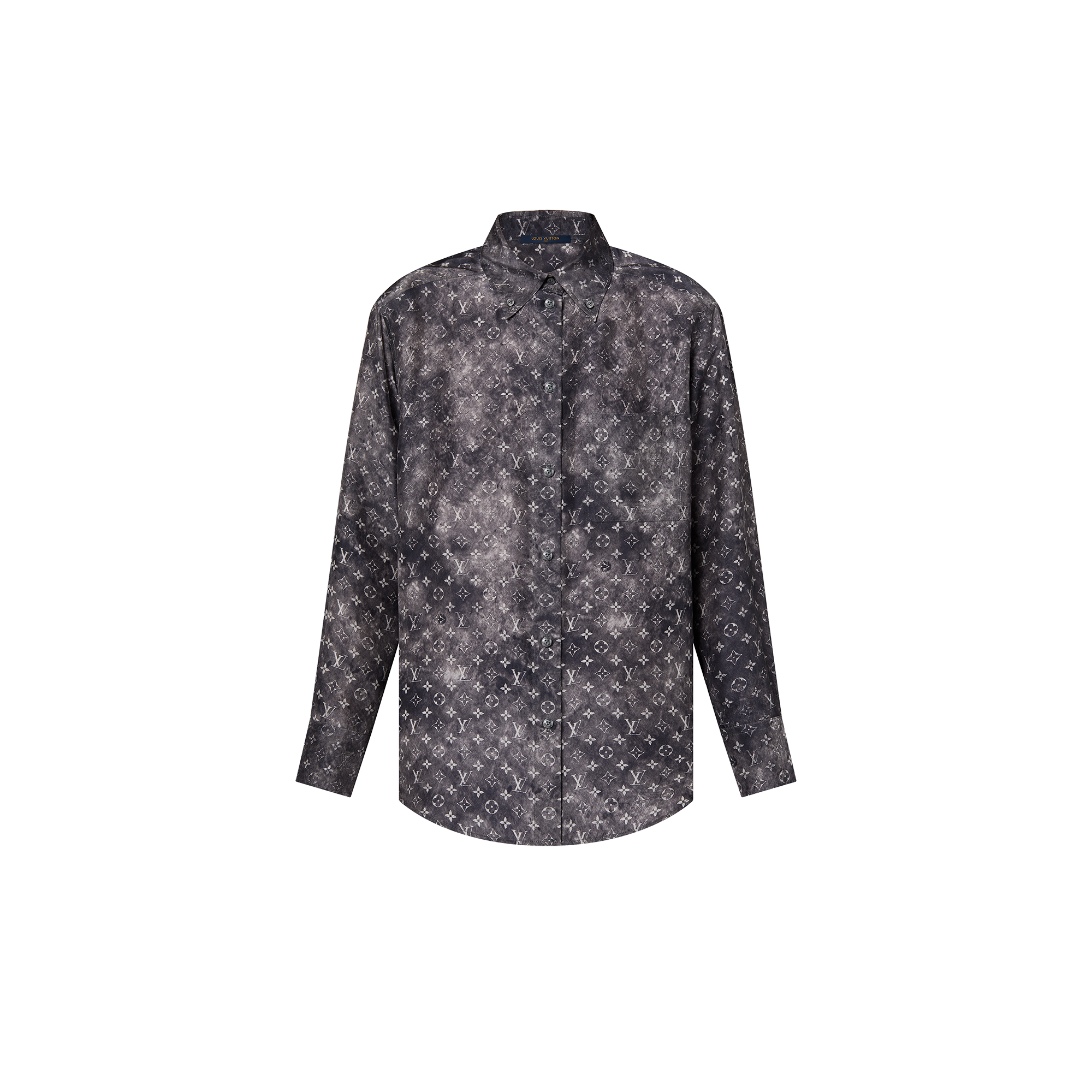 louis vuitton black dress shirt