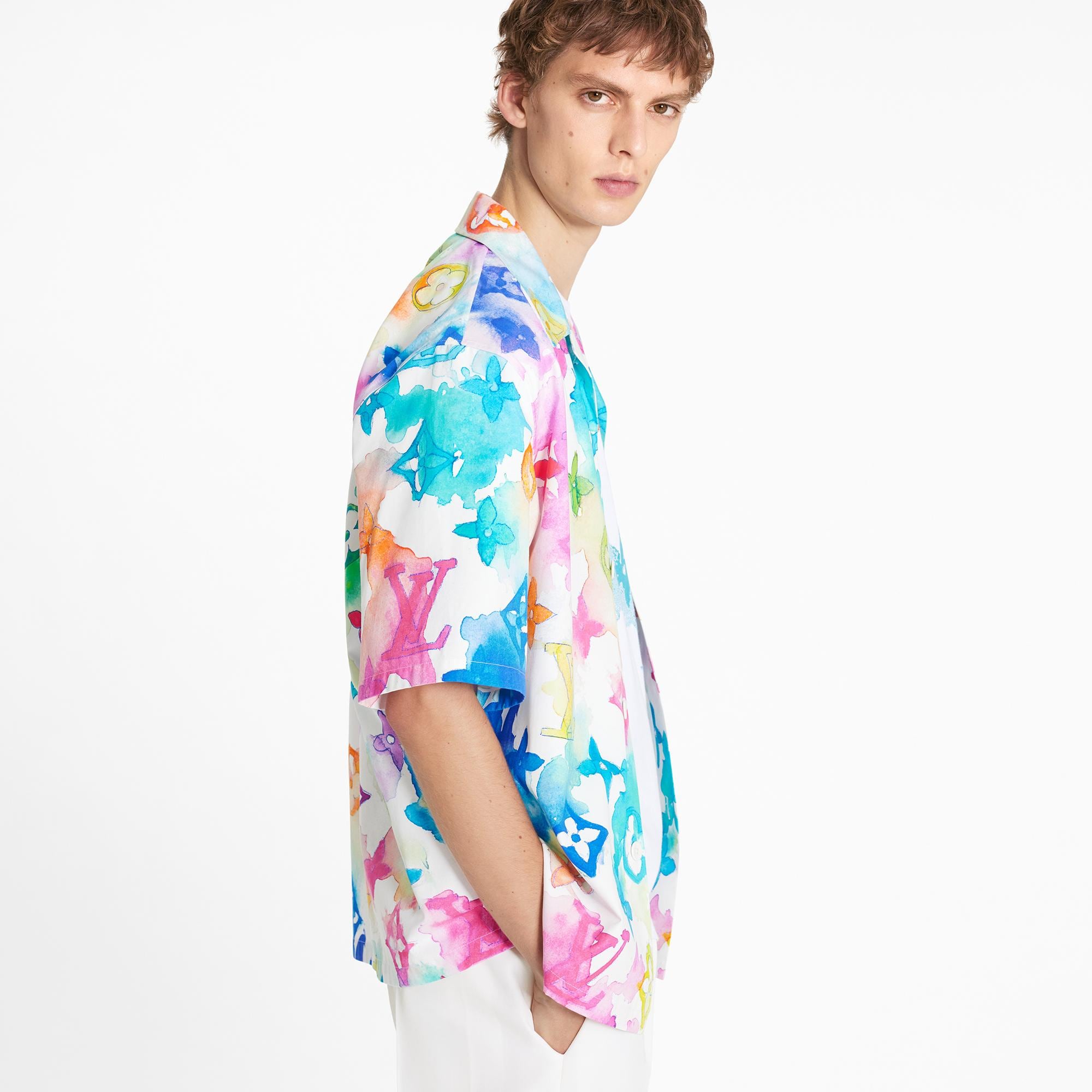 Multicolor Watercolor Shirt - Ready to 