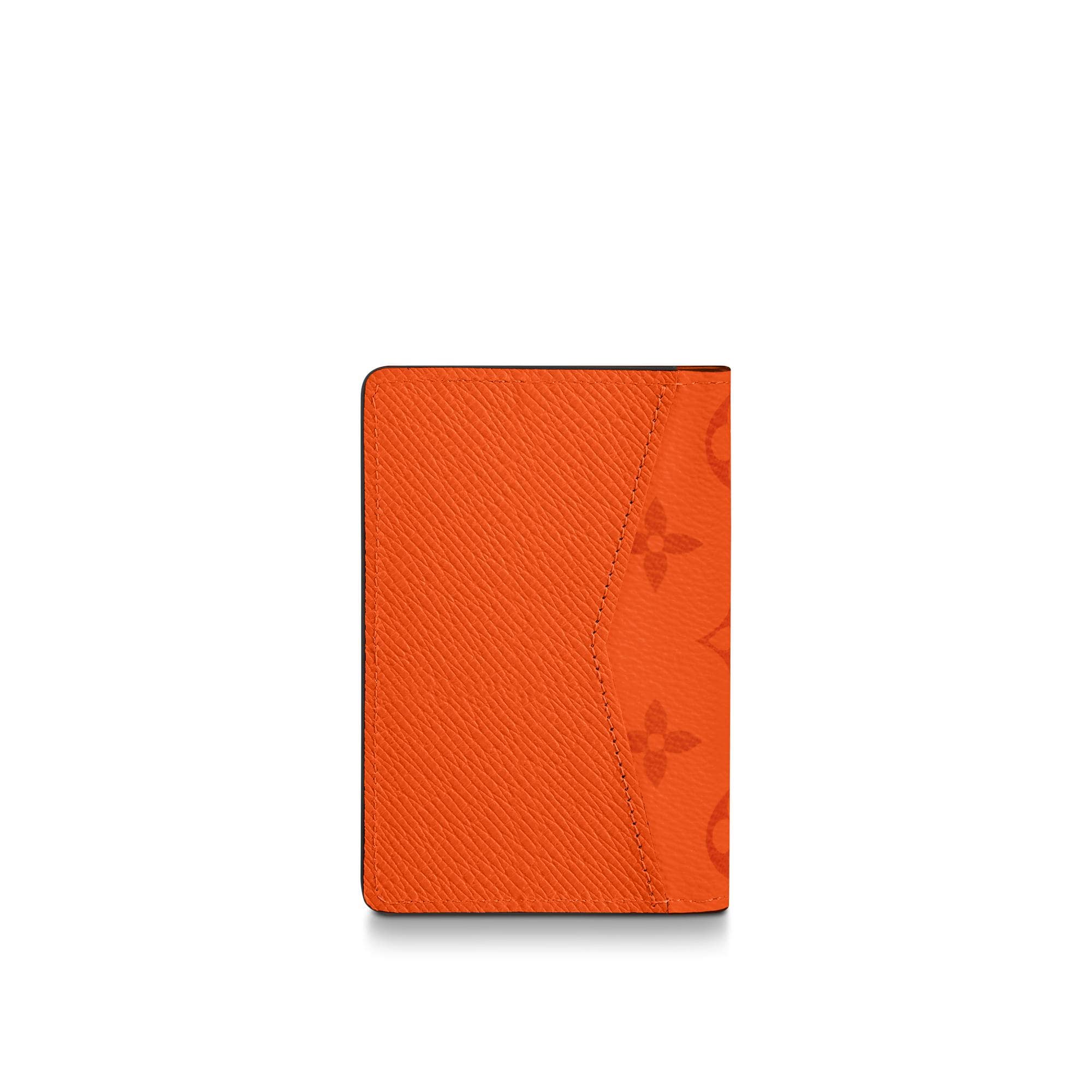 louis vuitton orange pocket organizer