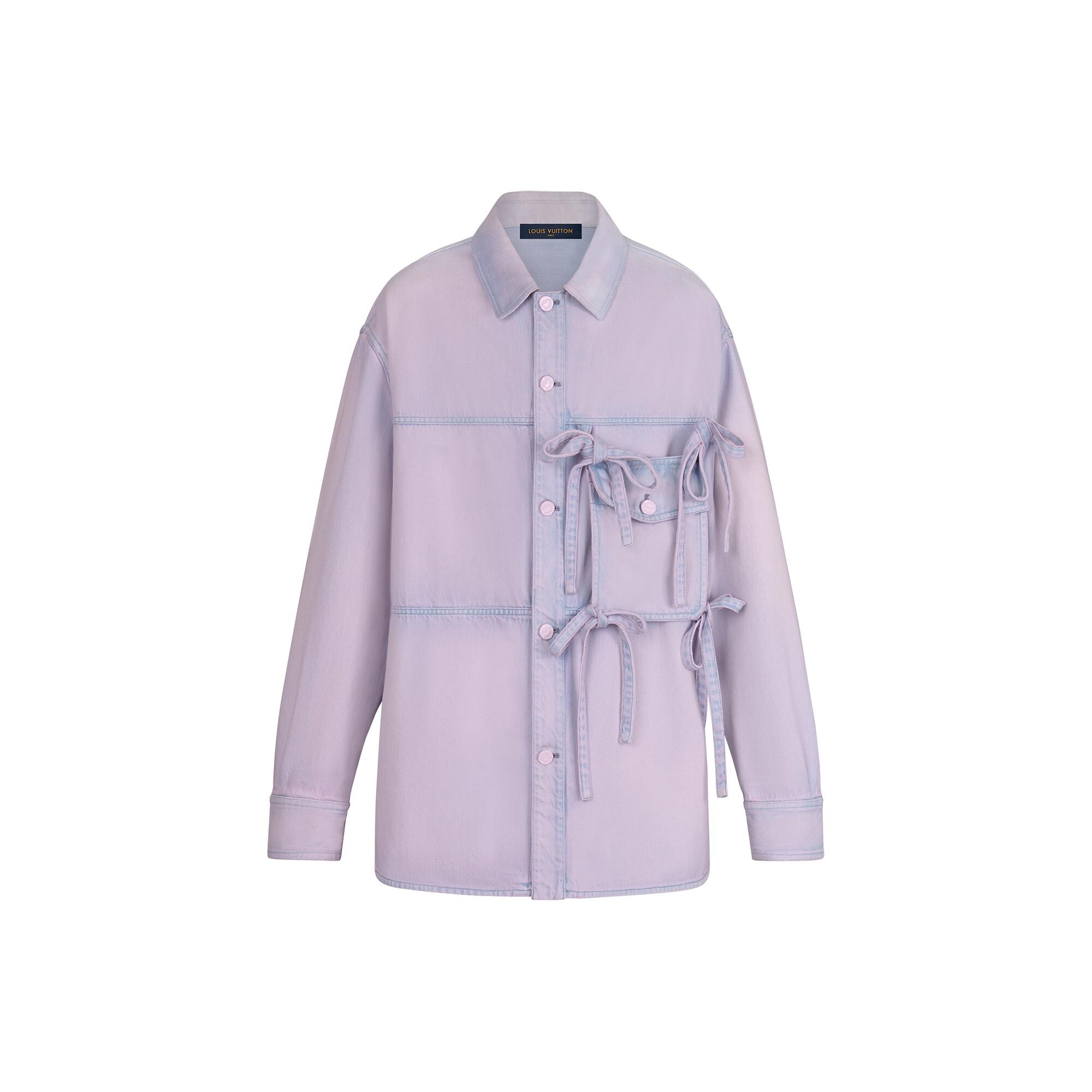 louis vuitton purple shirt