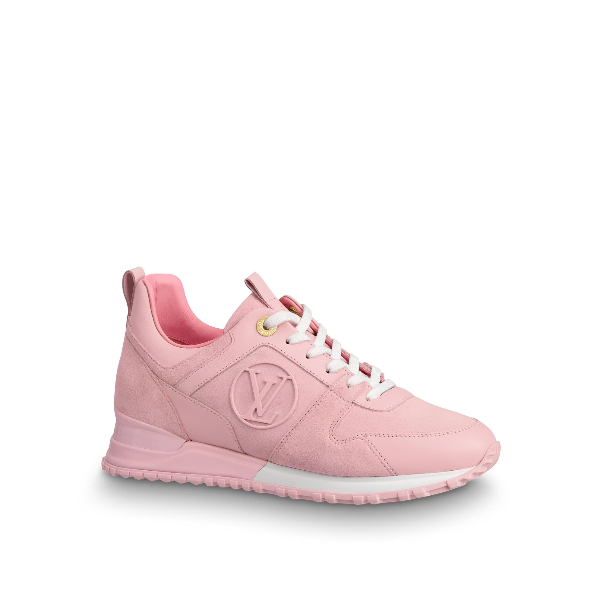 louis vuitton pink run away sneakers