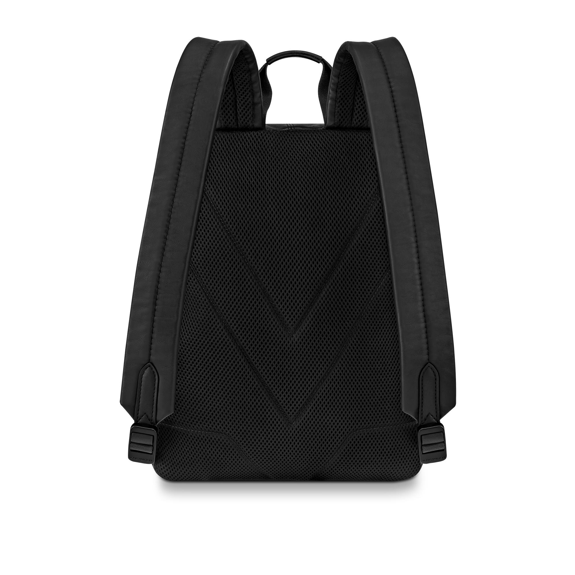 louis vuitton black monogram backpack