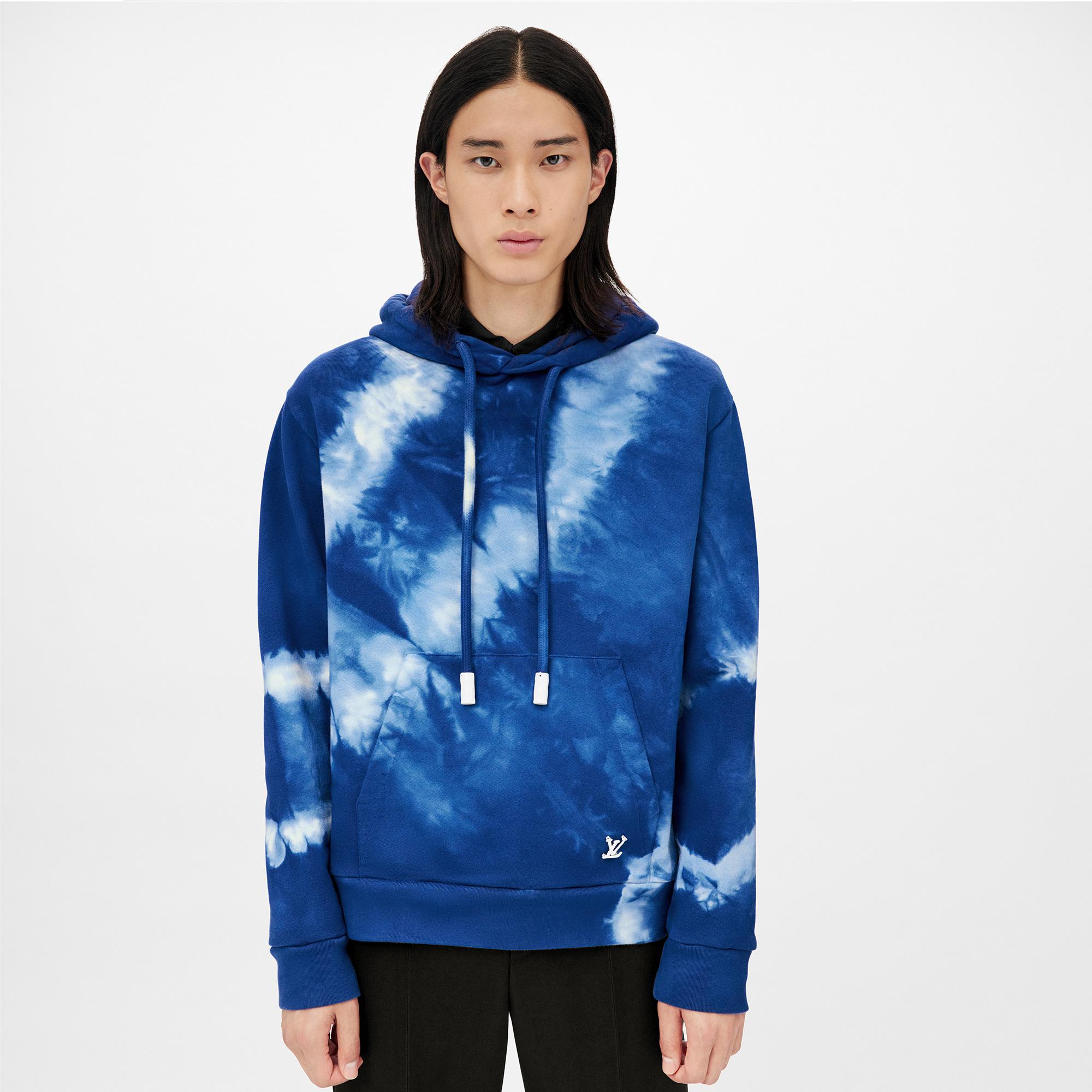 Tie\u0026Dye Hoodie With LV Signature 