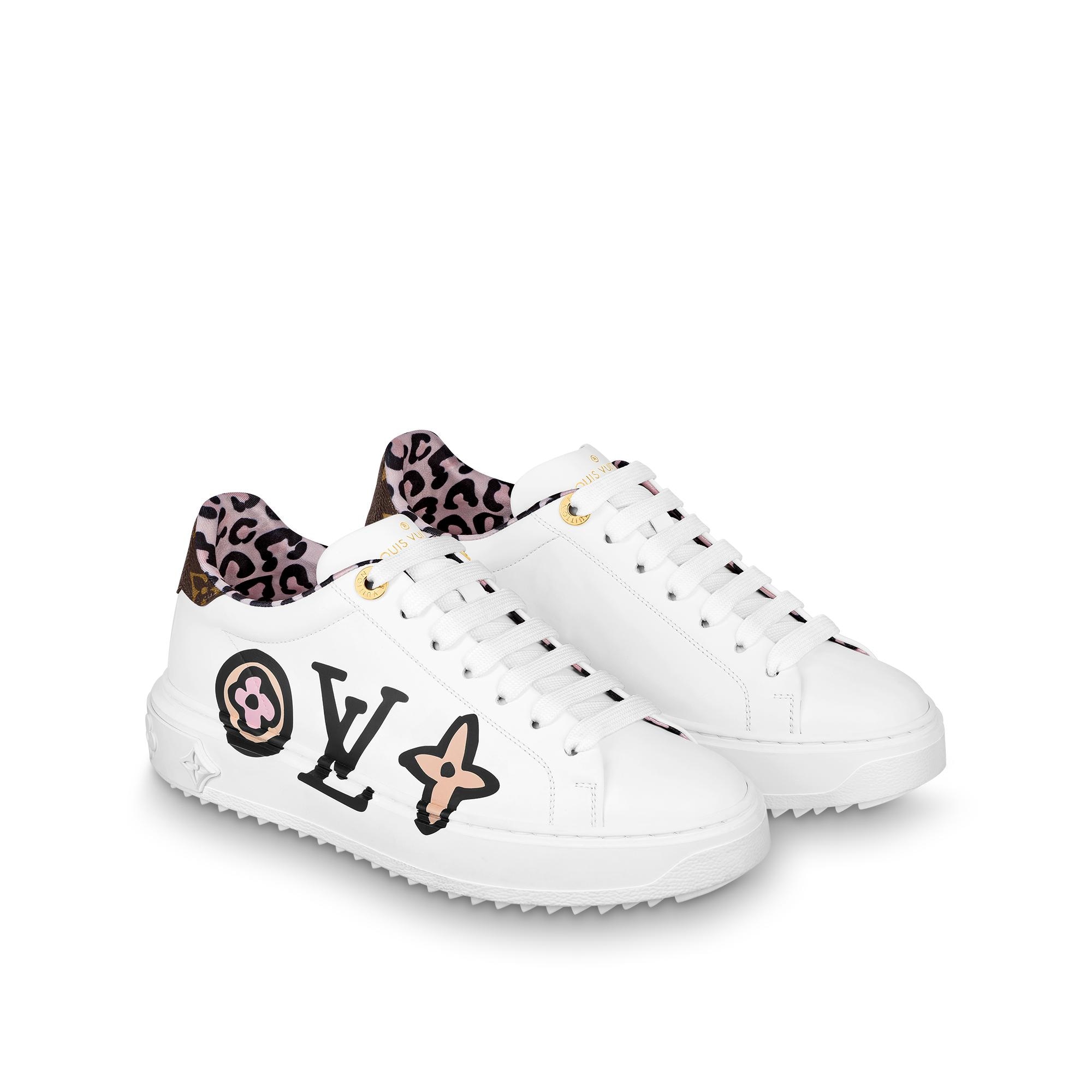 louis vuitton time out white