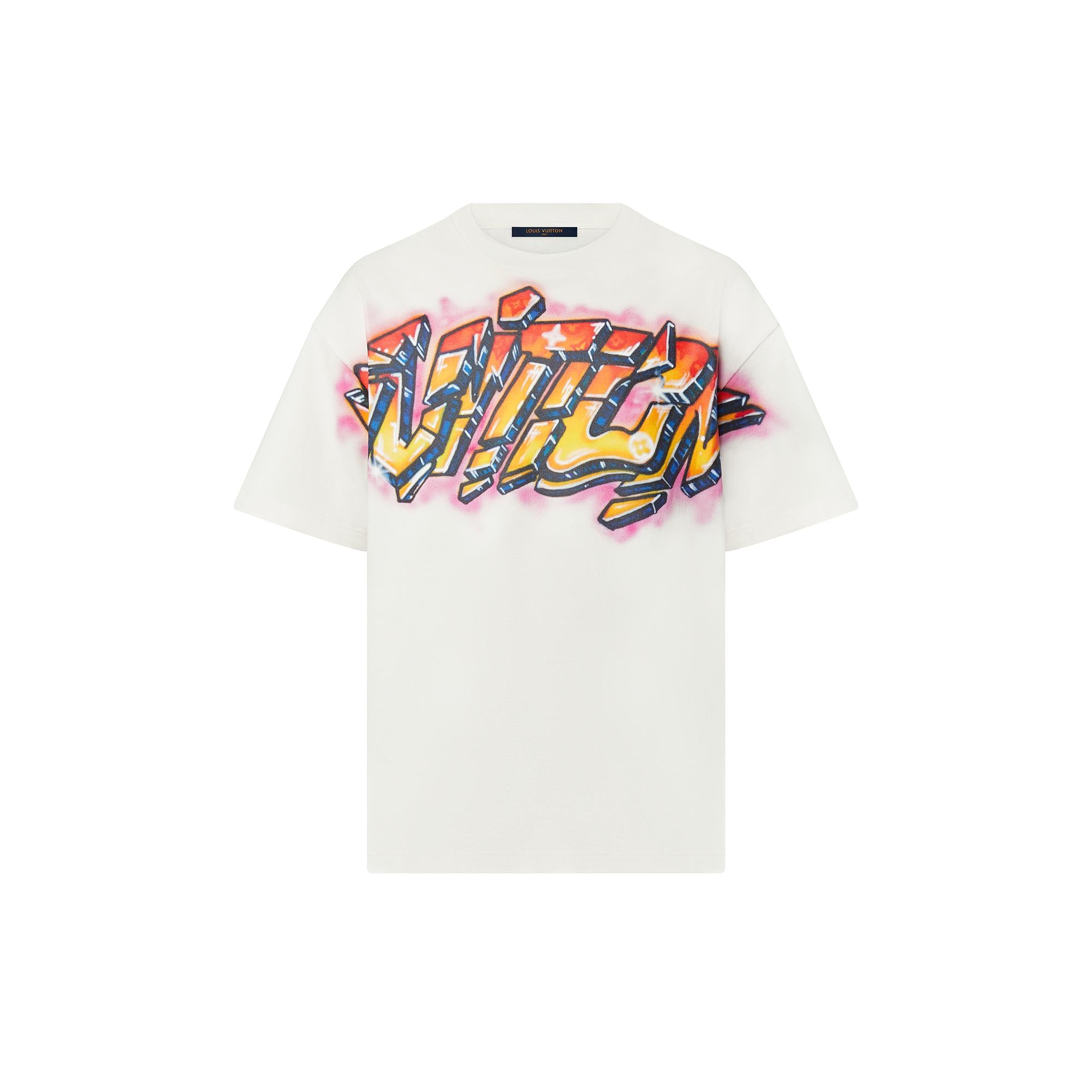 Vuitton Graffiti T-Shirt - Ready to 