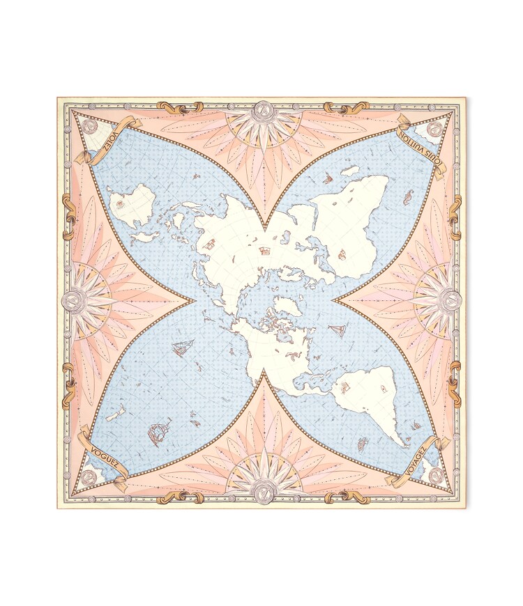 LV Map Square 90 S00 - Accessories | LOUIS VUITTON