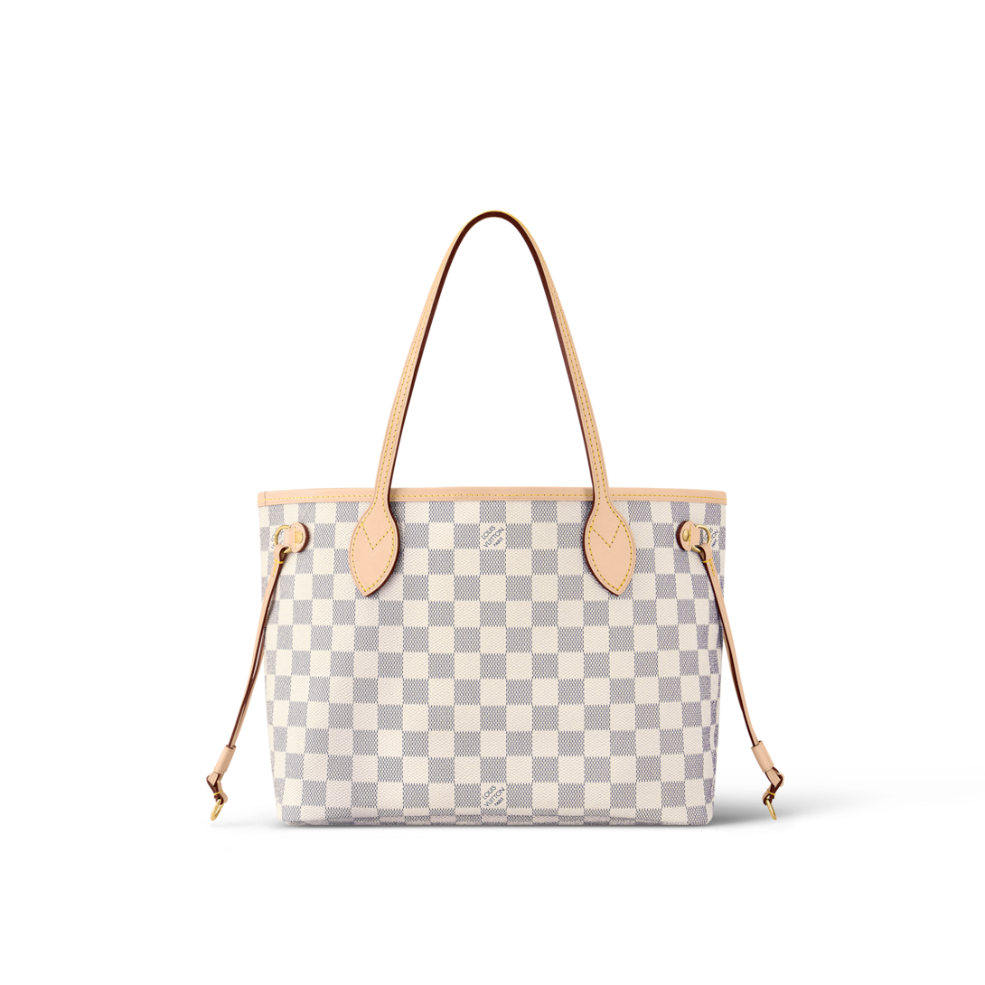 neverfull damier azur canvas